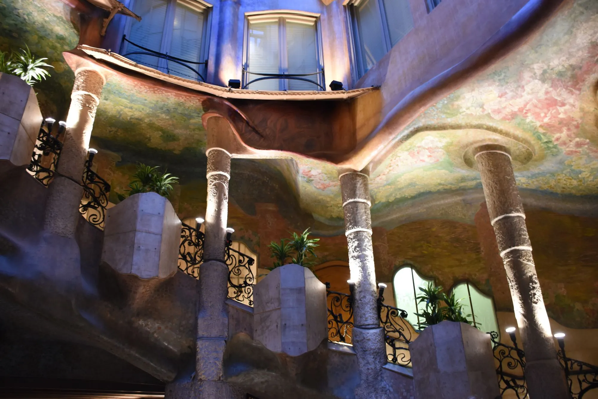Pedrera escalera