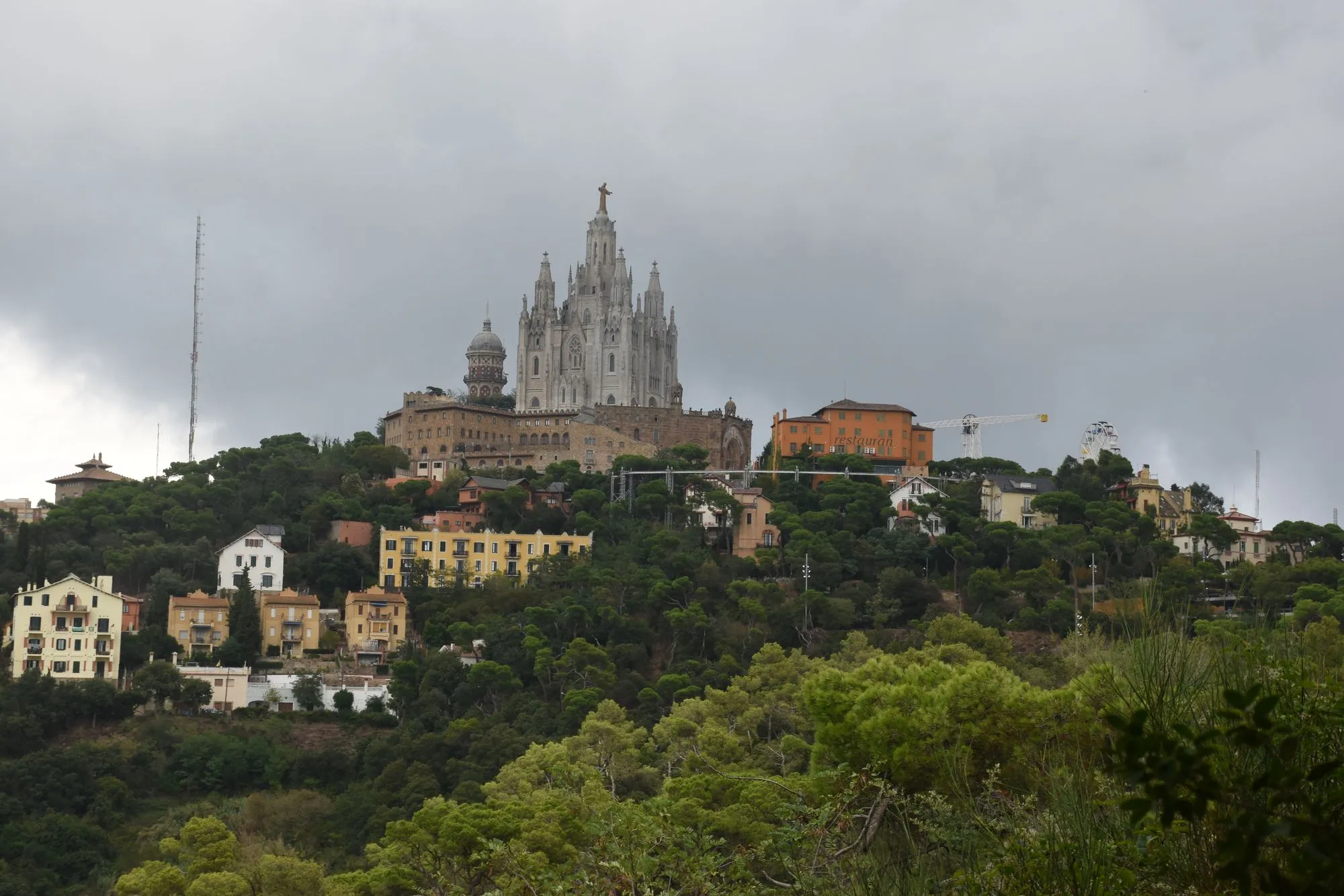 Tibidabo de lejos